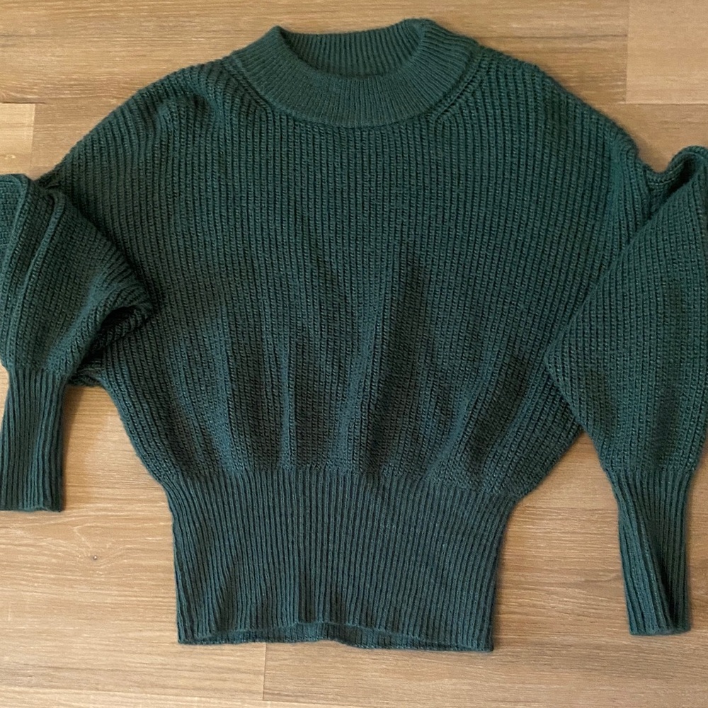 Wild Fable Dark Green Turtleneck Sweater
